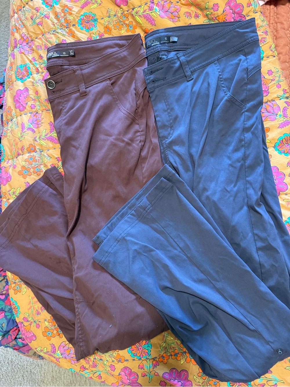 Prana Low Rise Hiking Roll Up Pants Bundle